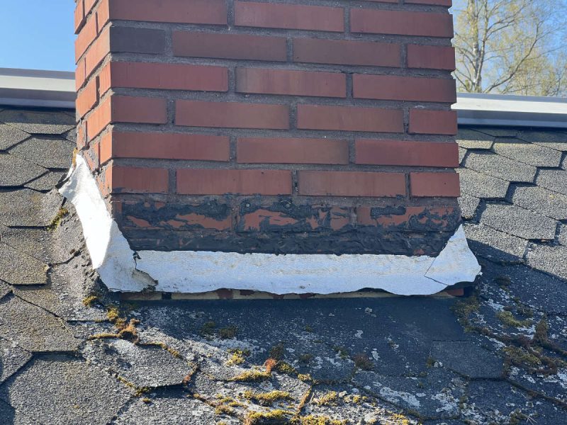 savupiipun juuren korjaus huopakatolla